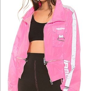 NWT I am Gia Halo Jacket NEON PINK